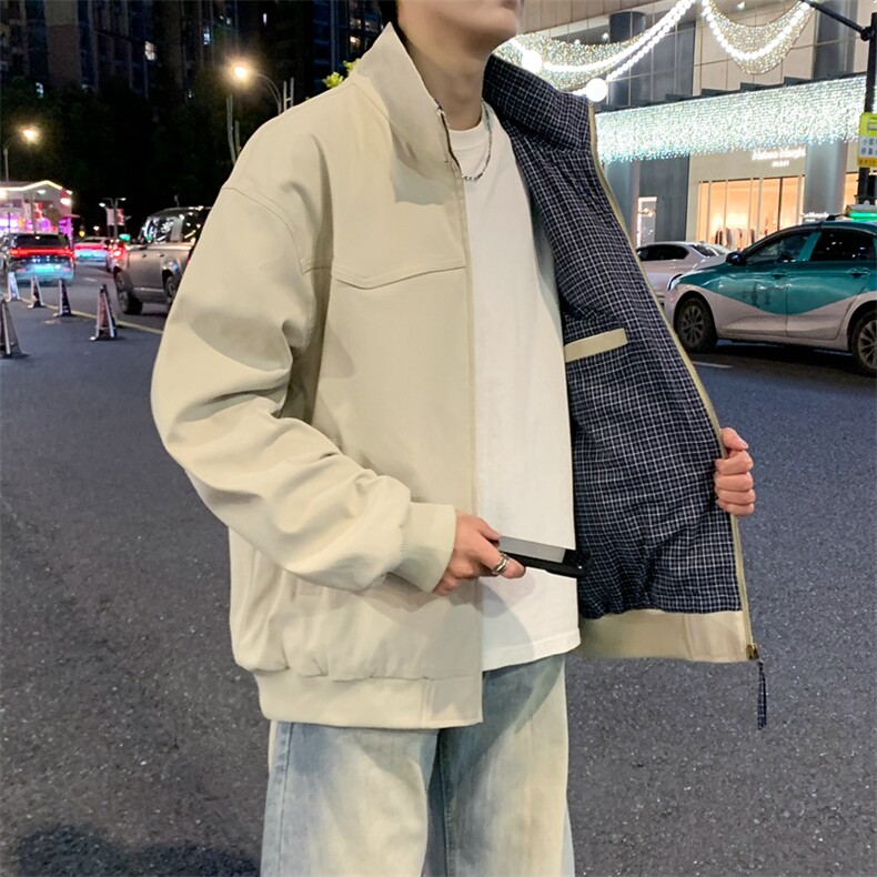 现货春季美式户外夹克男新款高街设计感百搭痞帅外套JK02617-P70,男装夹克,星座308B-2