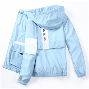 防晒衣男春夏季超薄透气防晒服夹克韩版连帽工装外套男装F919图片