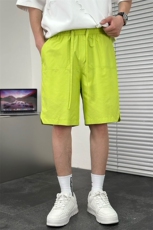 激光穿孔透气网眼运动松紧腰休闲短裤男A329-K939-P45，男装牛仔裤，电商A329