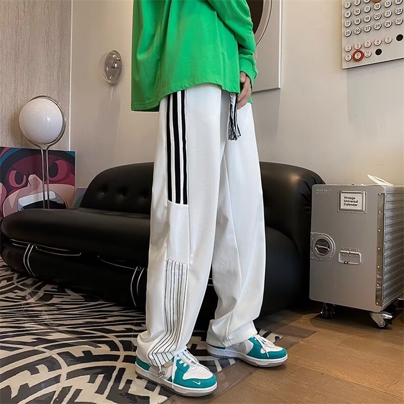 慵懒男直筒运动裤微弹春季休闲裤XD205P35,男装休闲裤,星座1116-2