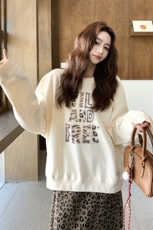 豹纹卫衣套装2C198-6308-P175K268，女装套装/套裙，2C198