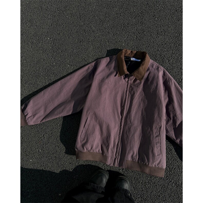 美式工装夹克水洗帆布翻领外套男xh90-特p80,男装夹克,电商B367