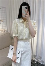 DINOBIENS【现货】夏季新款韩系泡泡袖上衣，其它，迪诺比亚