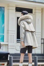 冬装现货重量级的来一个一手长可脱卸皮毛内胆，其它，千浪依族