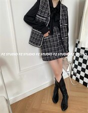 秋季新款，小香马甲套装，女装马甲，F/TU