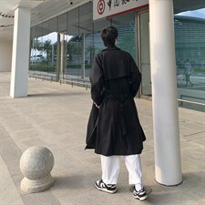 【2025秋冬】呢大衣女新款双排扣长款过膝风衣男大码男中长款大衣，男装风衣，星座112A