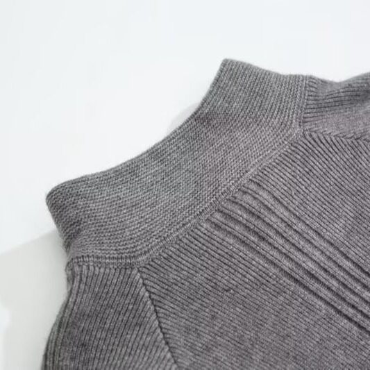 大量现货男立领毛衣拼接条纹宽松针织衫休闲双拉链外套M231P60,男装针织衫/毛衣,星座1013-1