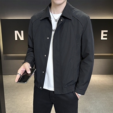春秋潮牌男装翻领夹克JK9212P95控138，男装夹克，星座914