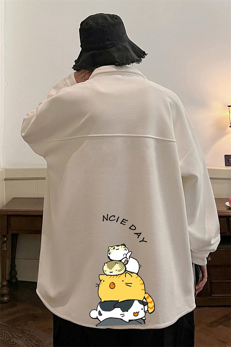 控58加厚加绒衬衫男大码长袖衬衣男外套HC79090-P38加绒款-P48,男装衬衫,电商A040