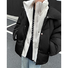 加绒加厚冬款男假两件皮棉衣面包服保暖棉袄休闲外套MA9094P152，男装棉衣，星座1013-1