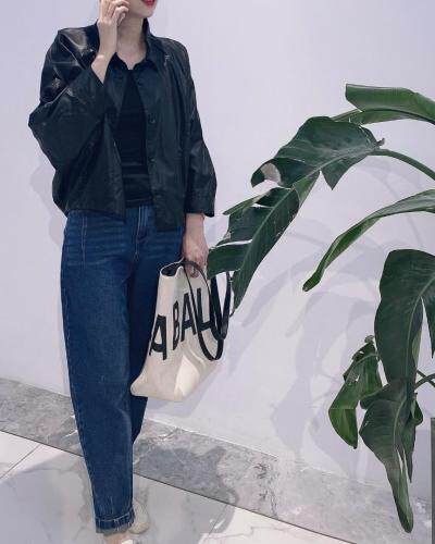 秋款小件皮衣，女装皮衣，琴阁