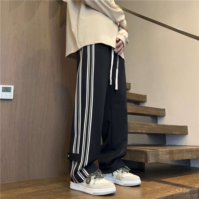 抖音得物品质百搭休闲卫裤212-2-DY151-特P45加绒特P50,男装休闲裤,星座808A-1