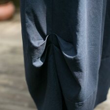 棉麻清新纯色2025年夏季中长款文艺半身裙百搭时尚气质优雅潮流，女装半身裙，风姿绰