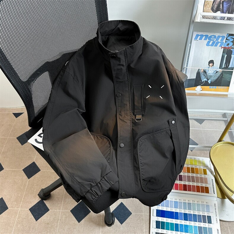 JK3038-p75-限价108现货户外冲锋衣秋季防风运动登山大码美式外套,男装夹克,星座116
