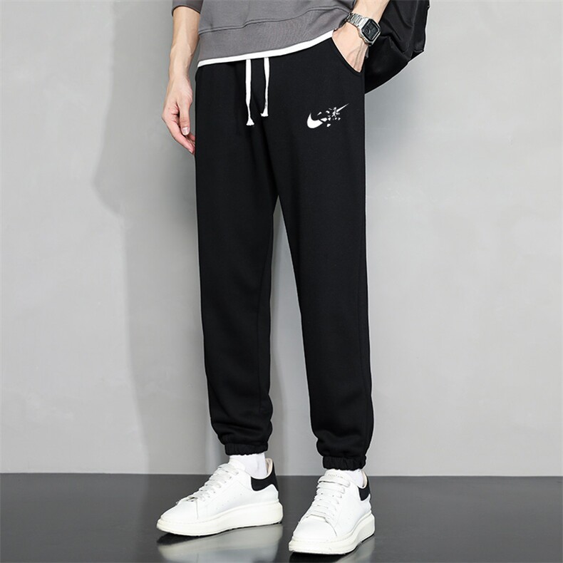 休闲裤男22秋冬新款舒适百搭运动裤潮牌修身工装裤学生卫裤Z916，男装休闲裤，星座815-2