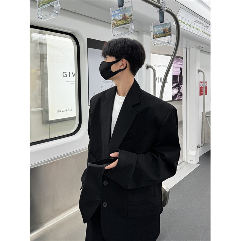 现货！垫肩廓形经典西装外套1005-FWXZ02-P108,男装西服套装,星座1005