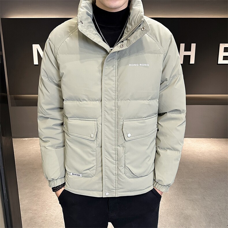 AK87811钱塘2020-3简约时尚休闲冬季厚款中年男士羽绒服P170,男装羽绒服,钱塘207-3