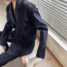 JY设计师款真两件套西装，女装西装，JY.OUBEN