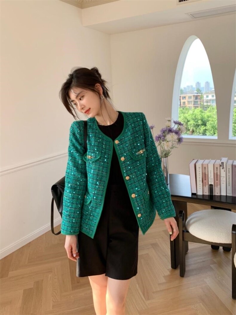 定制亮片面料小香，其它，深度