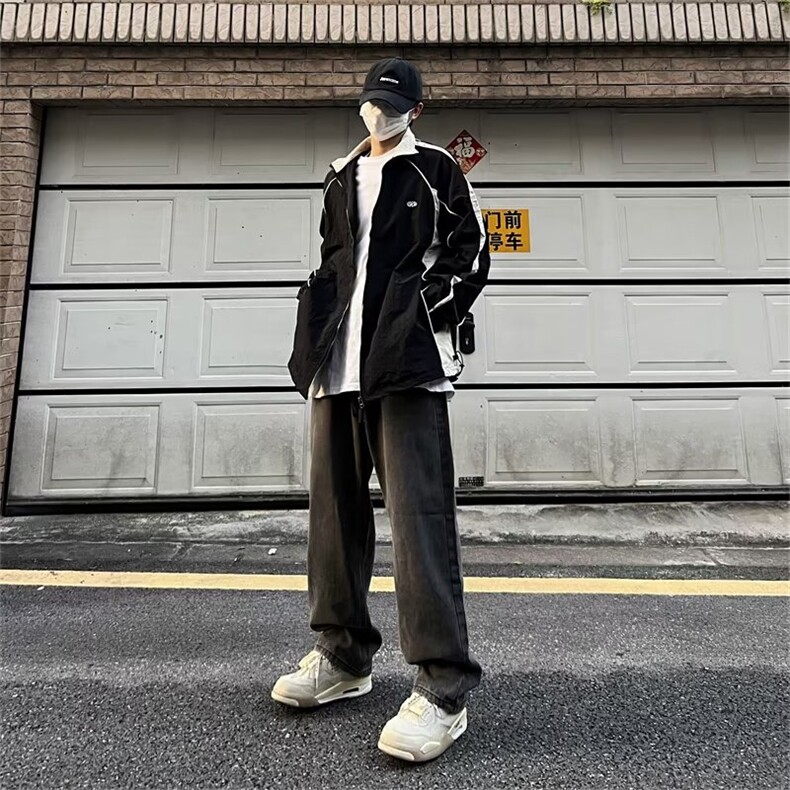 美式牛仔裤男款秋季长裤潮 N20 P43图片