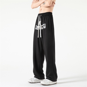 港风 抖音品质万针刺绣休闲裤卫裤长裤A014-DY2182-P65控88图片