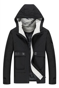 冬季中年男加厚棉衣冬装中年男士连帽棉服爸爸外套SFT81758-P195,男装棉衣,电商B212（原钱塘6029）