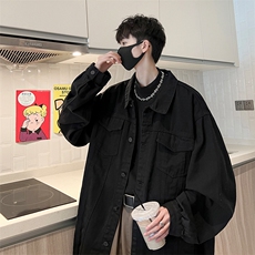 牛仔夹克男大码牛仔外套男茄克NJ77394-P60，男装夹克，电商A040
