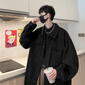 牛仔夹克男大码牛仔外套男茄克 NJ77394-P60图片