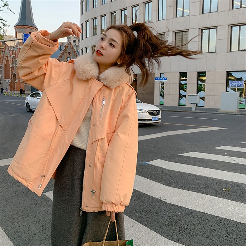 【现货】2025冬新大毛领连帽派克服棉衣外套 2C037 967 P165 K258图片