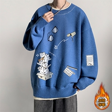 雾霾蓝加绒款