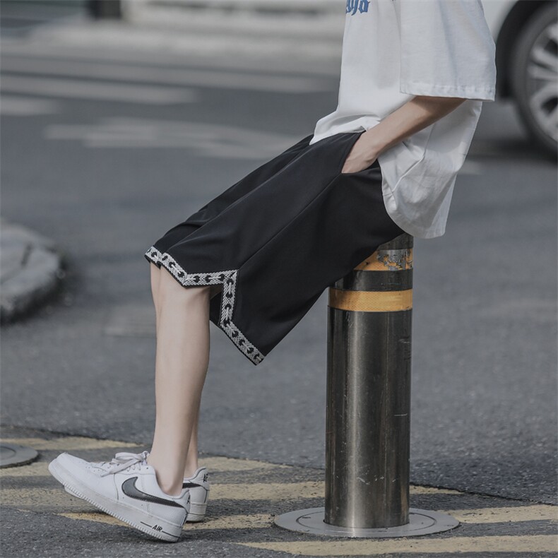 2023春夏潮流百搭新款运动风超薄五分短裤DK526-特批21,男装休闲裤,星座718-1