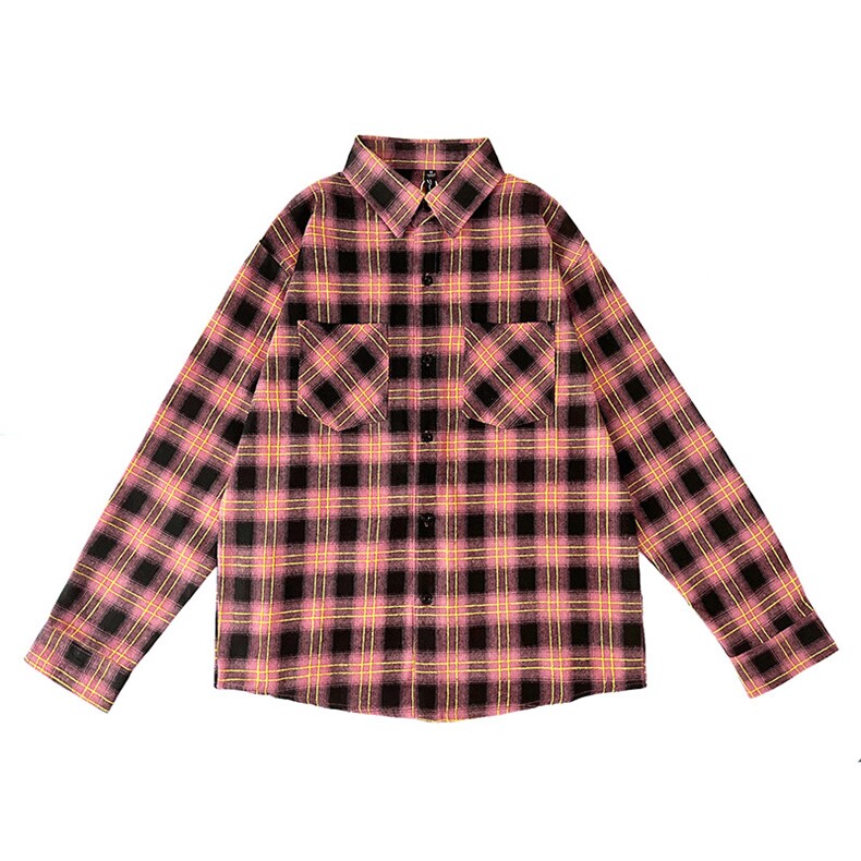 25年刺绣格子衬衫外套917-125136P75，男装衬衫，星座917-1