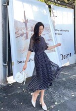 气质连衣裙，女装连衣裙，衣菲特