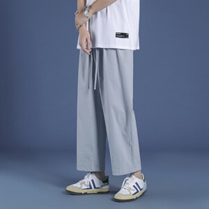 2023夏季新款潮流舒适休闲八分休闲裤K680-特批35，男装休闲裤，星座718-1