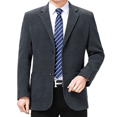 男装2023秋季新款商务休闲西服中年宽松男士修身单件西装外套，男装西服，电商B212（原钱塘6029）