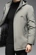 2023冬季新款男士加厚保暖外套棉服中年商务休闲男装可脱卸帽棉服，男装棉衣，电商B212（原钱塘6029）