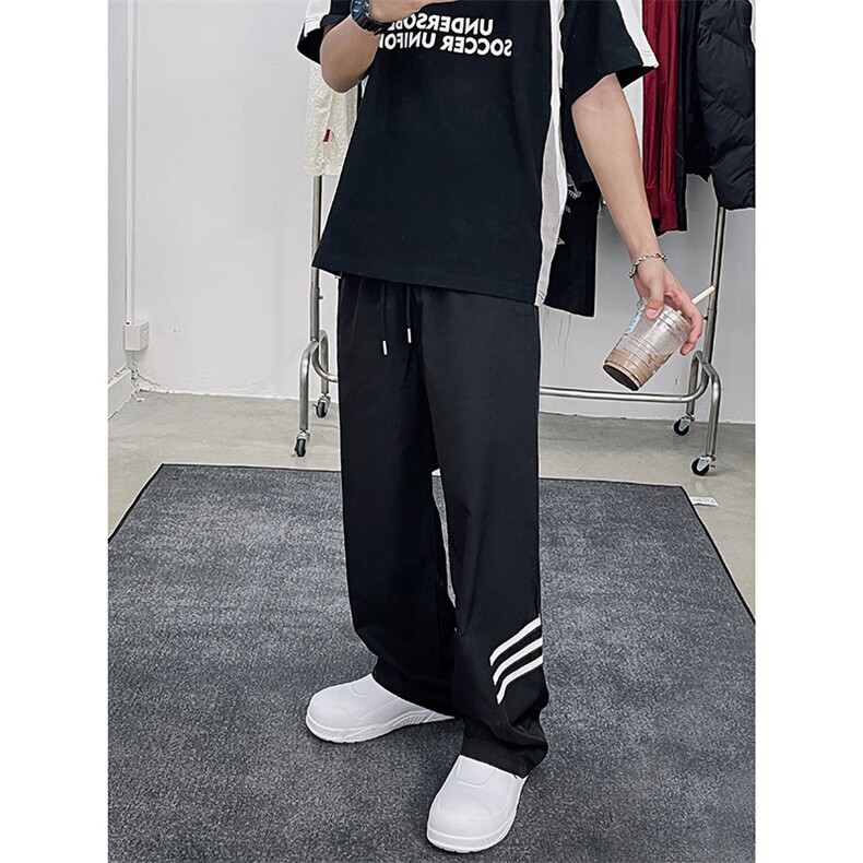 B221美式ins街头hiphop休闲情侣宽松运动裤子LK23117-P60控78,男装休闲裤,电商B221