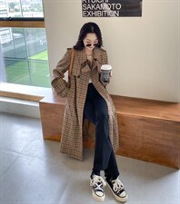 香丽第秋装新款风衣，女装风衣，香丽迪1