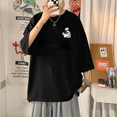 Q11239-P30春夏季七分袖t恤男大码五分袖男短袖中袖，男装T恤，电商A040