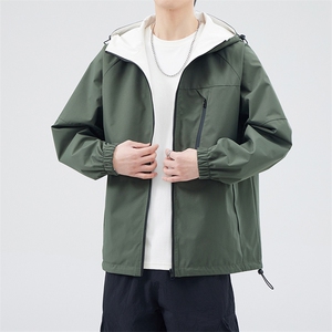 新款现货户外双面穿连帽夹克男 冲锋衣外套JK903 -P80图片