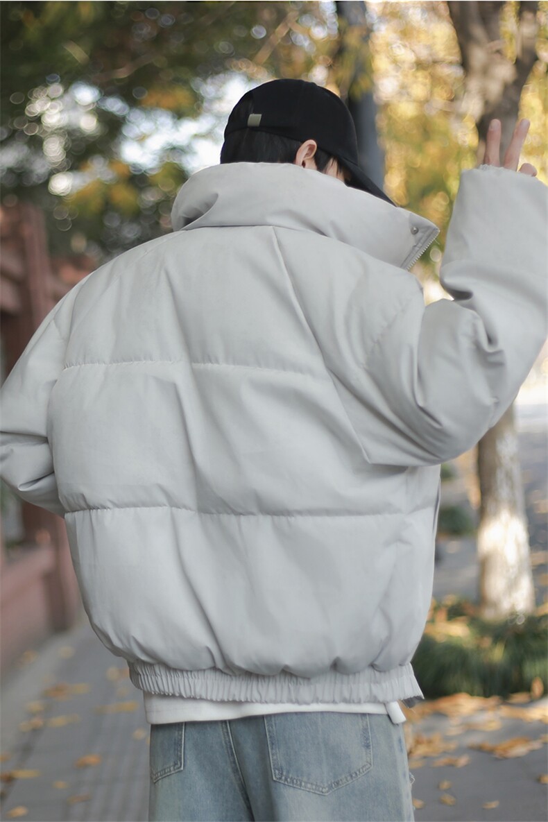 图脏脏服冬季短款棉衣外套立领宽松面包服MY60/P85/118,男装棉衣,星座1412-2