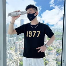 高级感短袖T恤男夏季潮牌痞帅半袖体恤2023薄款夏装上衣T226，男装T恤，星座1116A-2（原606A-1）