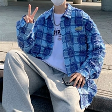 新款潮流男流苏衬衫FC019P42，男装衬衫，星座1116-2