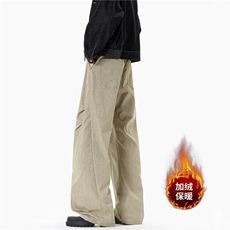 扎染款时尚弯刀休闲裤，A061-AX01613JR-特P50-无影墙，男装休闲裤，电商A061