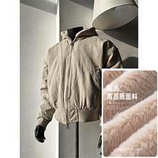 棉衣加绒外套男秋冬解构重工飞行夹克网图MR3002常规P95加绒P120，男装夹克，星座302B-3