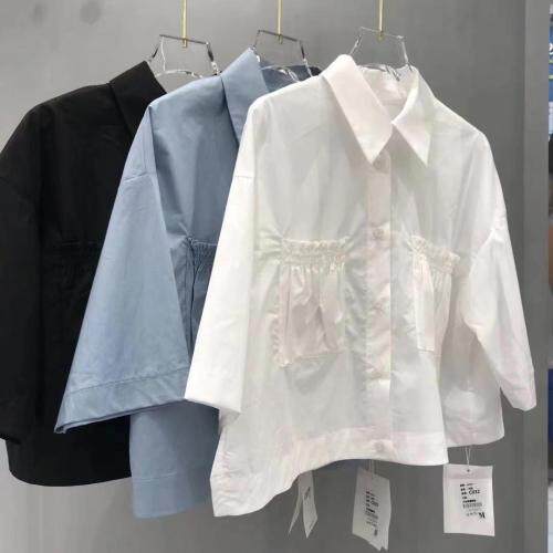 前口袋小衬衣，女装，cong 聪+