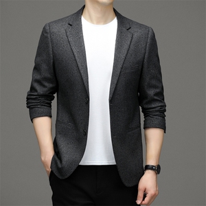 M3370-1钱塘2020-2秋季中年男士修身西服商务休闲百搭外套P142