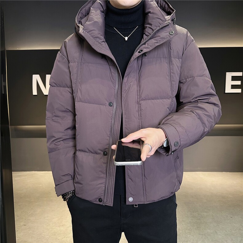 标50绒羽绒服男冬季2025新款外套A313-3311-P215控劵后298,男装羽绒服,电商A313
