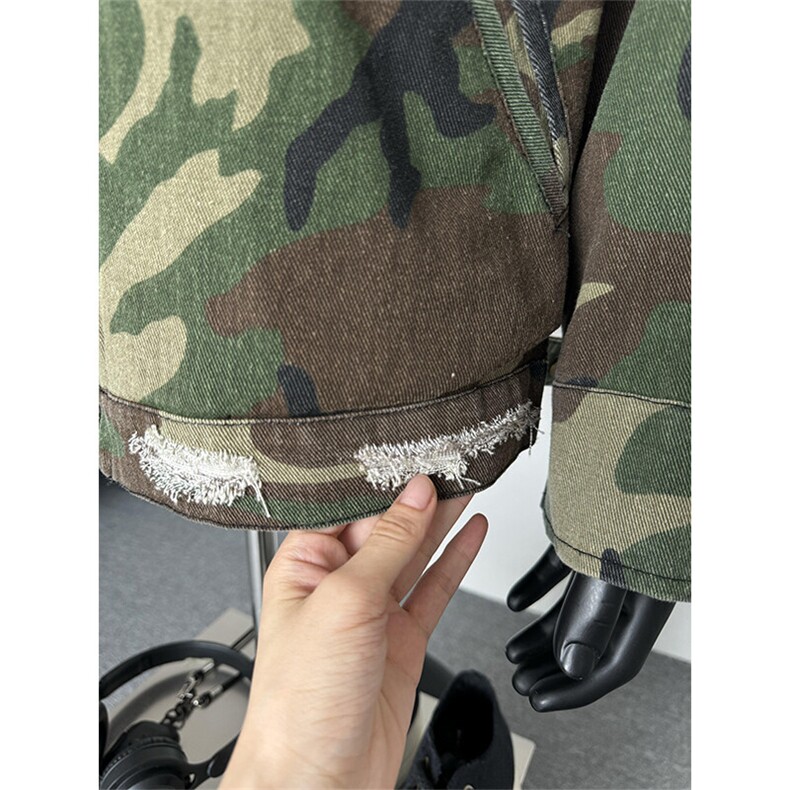 美式复古贴布cleanfit迷彩夹克外套牛仔外套JK2171特P77,男装工装外套,星座908-1