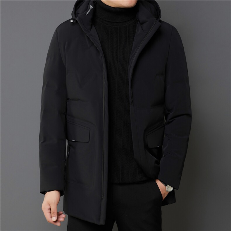 男羽绒服保暖外套男士休闲加厚连帽短款潮2023年新款JZK911-P235,男装羽绒服,星座1105-3